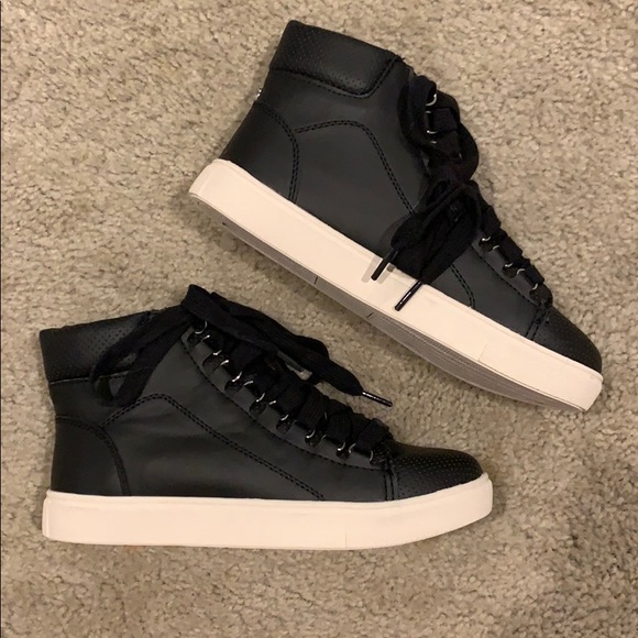 Steve Madden Shoes - Black High top sneakers